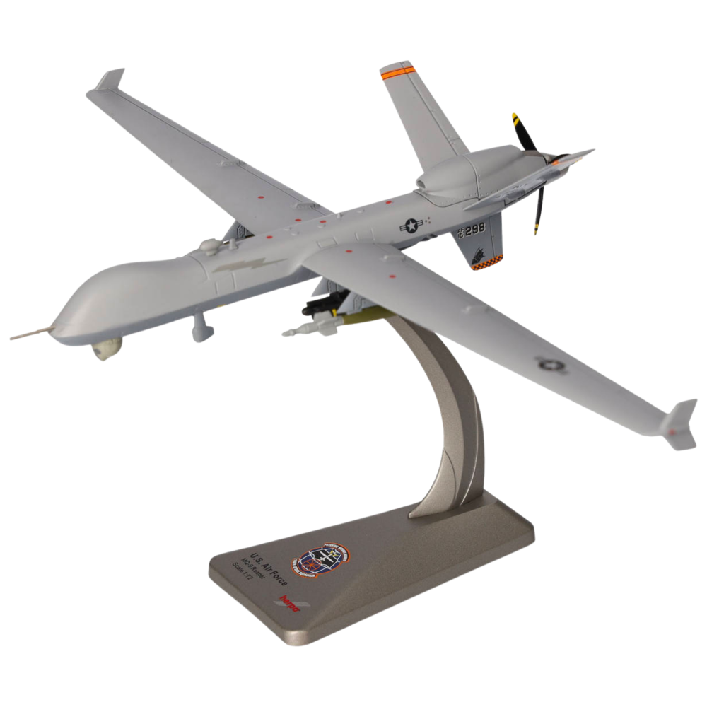 Preview: U.S. Air Force MQ-9A Reaper Block 5 - New York Air National Guard - 108th Attack Squadron - Hancock Field 1:72 Herpa Wings Flugzeugmodell