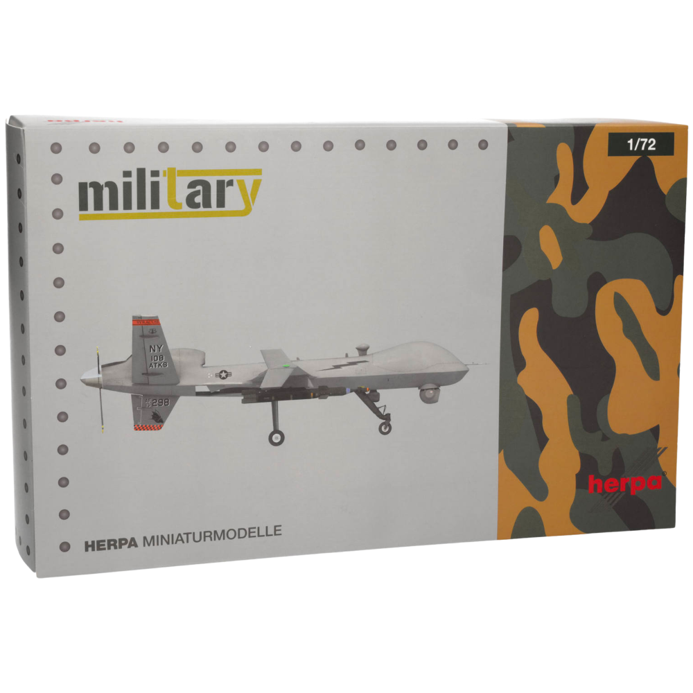 U.S. Air Force MQ-9A Reaper Block 5 - New York Air National Guard - 108th Attack Squadron - Hancock Field 1:72 Herpa Wings Flugzeugmodell
