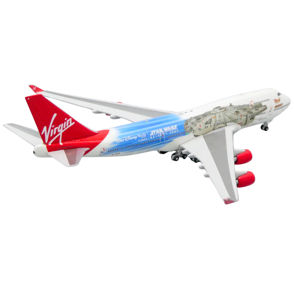 Preview: Virgin Atlantic Boeing 747-400 Star Wars 1:500 JC Wings Flugzeugmodell