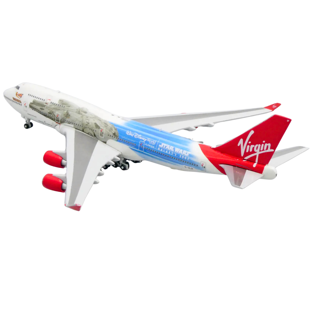 Preview: Virgin Atlantic Boeing 747-400 Star Wars 1:500 JC Wings Flugzeugmodell