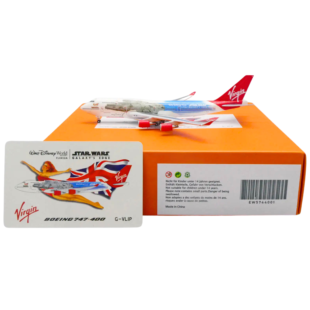 Virgin Atlantic Boeing 747-400 Star Wars 1:500 JC Wings Flugzeugmodell