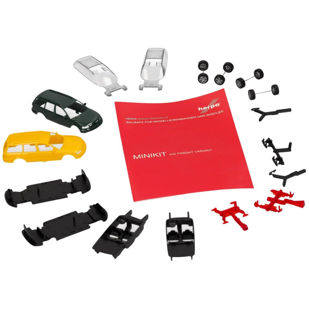 Preview: Volkswagen VW Passagt Variante B5 2 Stück 1:87 MiniKit Herpa