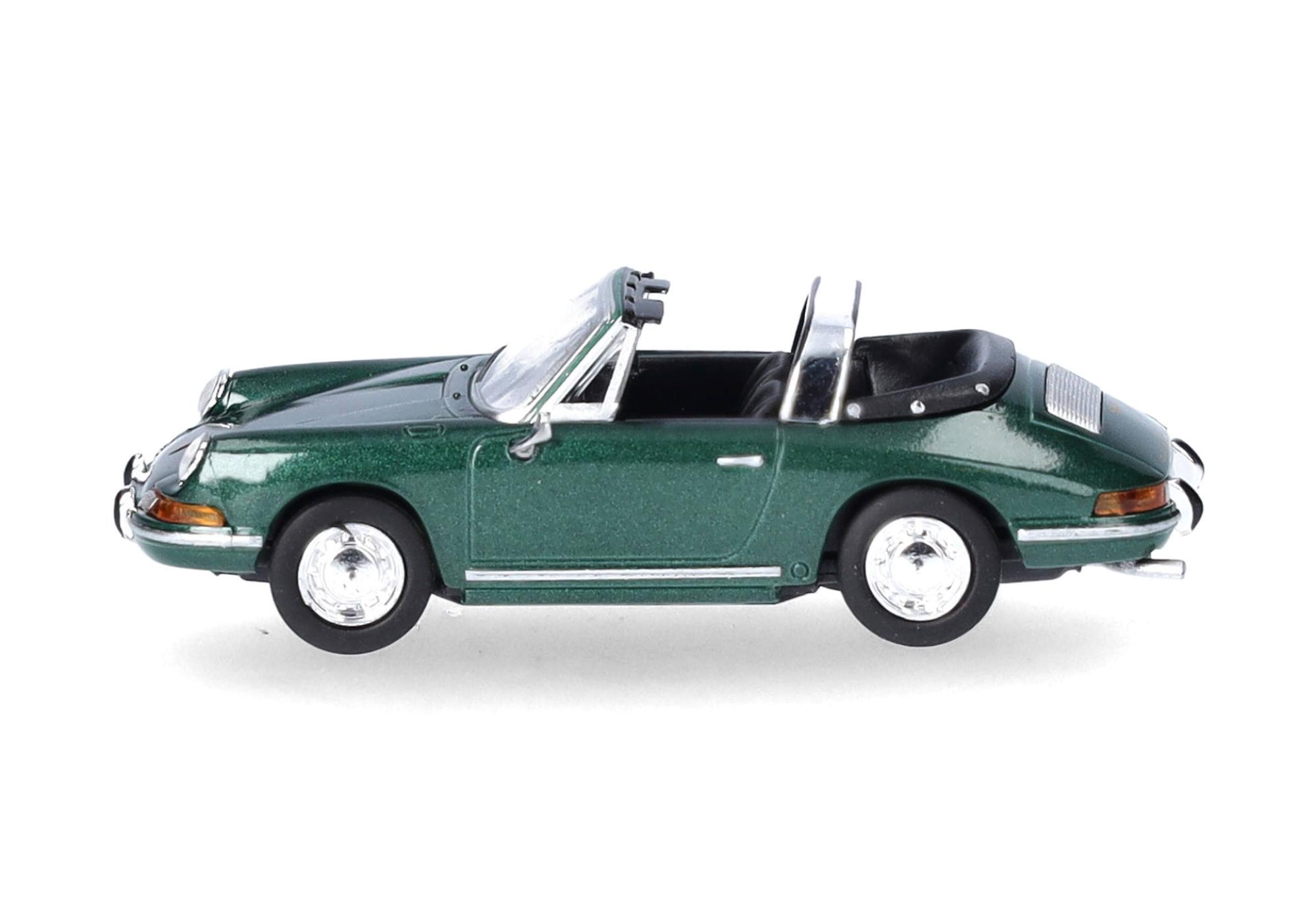 Porsche 911 Targa grünmetallic 1:87 Herpa