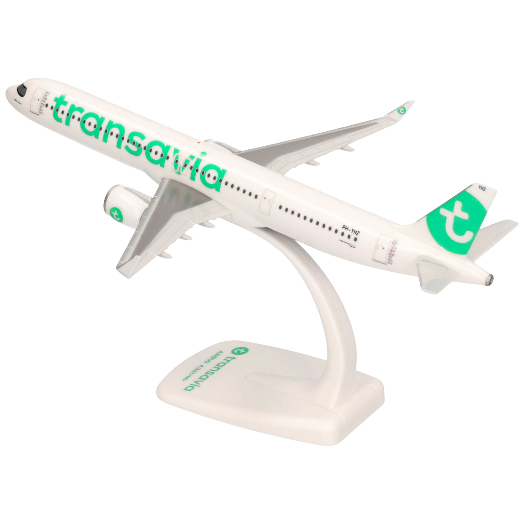 Herpa Snap-Fit Flugzeugmodell Transavia Airlines Airbus A321neo (1:200)