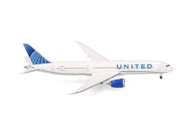 Herpa Wings Flugzeugmodell United Airlines Boeing 787-9 Dreamliner (1:500)