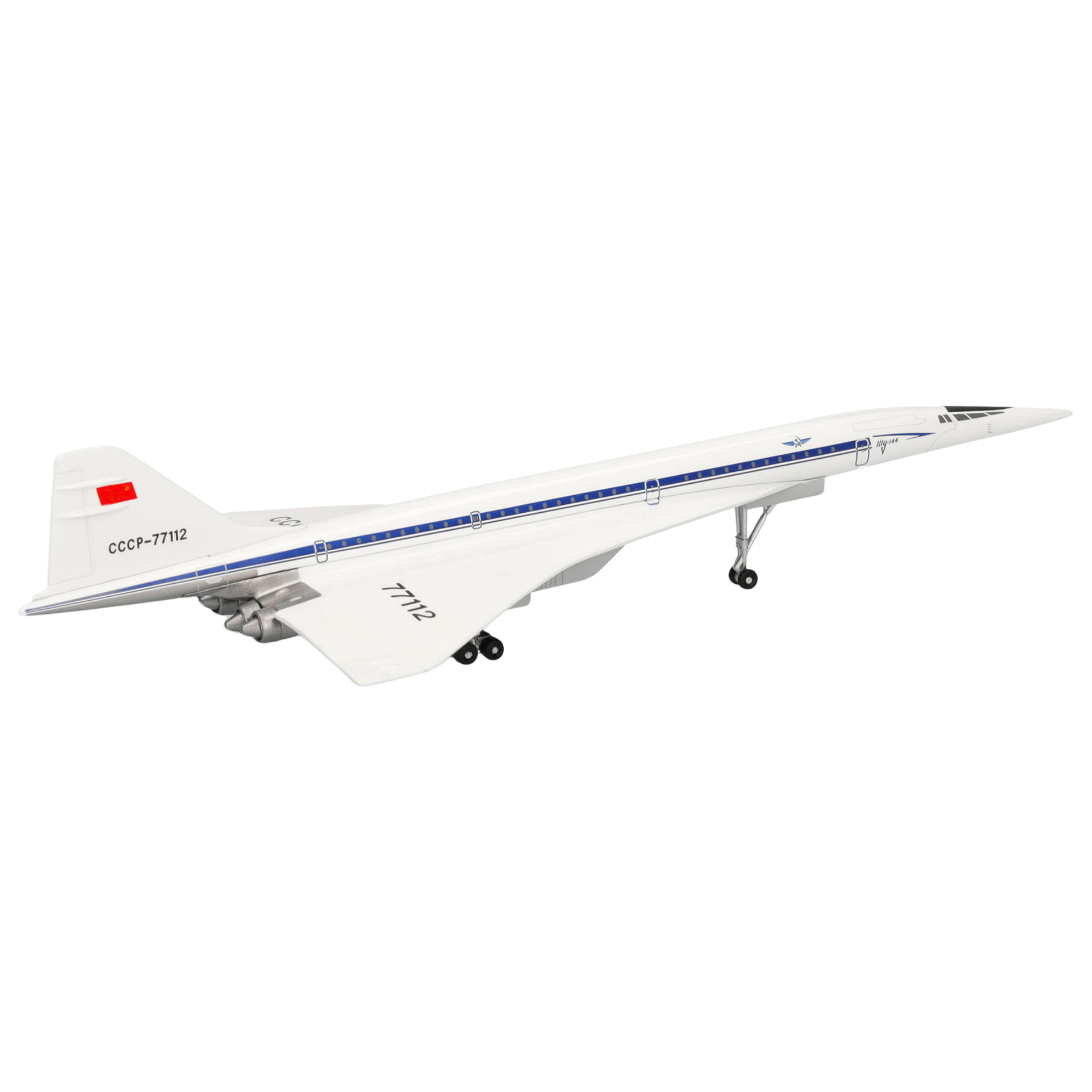 Herpa Wings Flugzeugmodell Aeroflot Tupolev TU-144D (1:400)