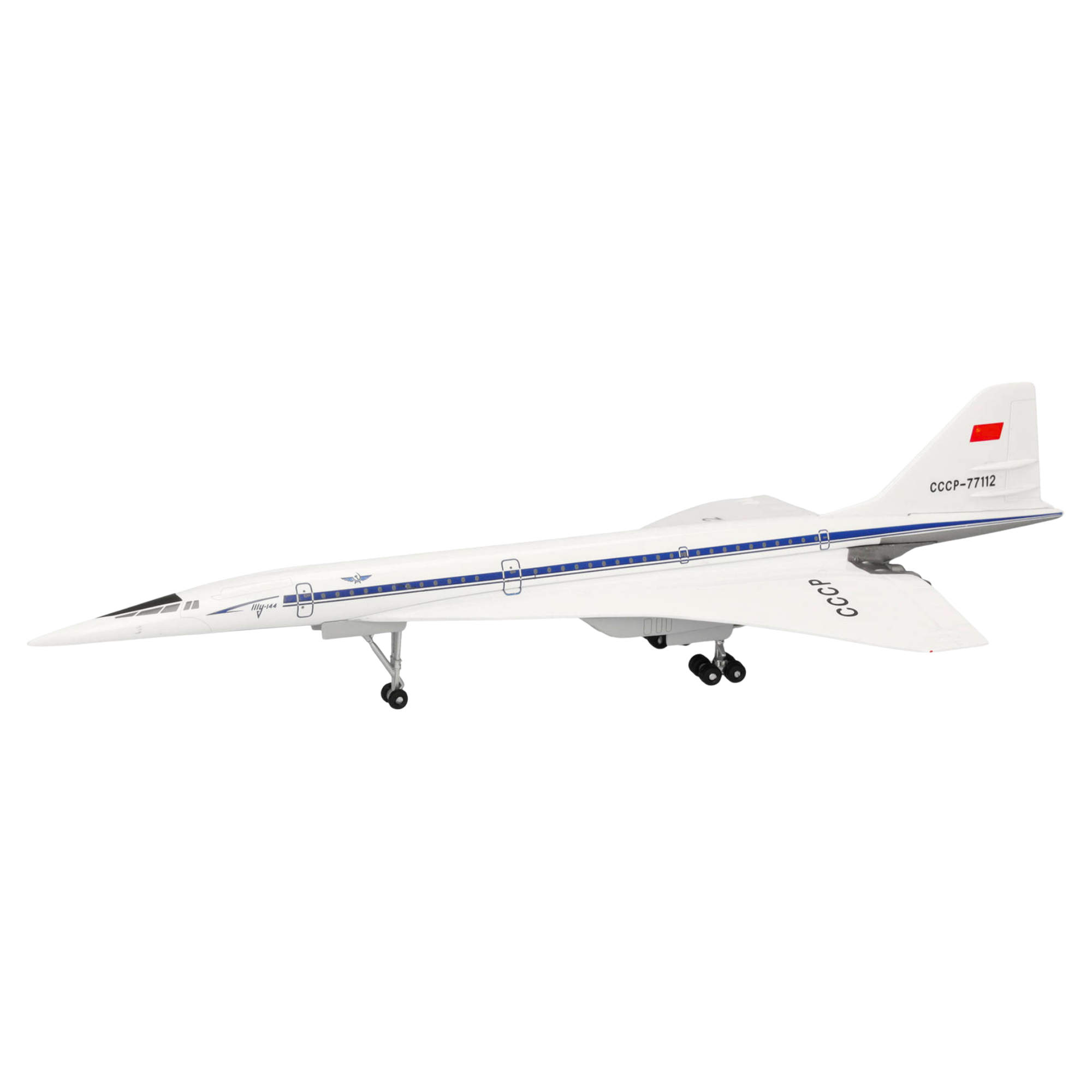Herpa Wings Flugzeugmodell Aeroflot Tupolev TU-144D (1:400)