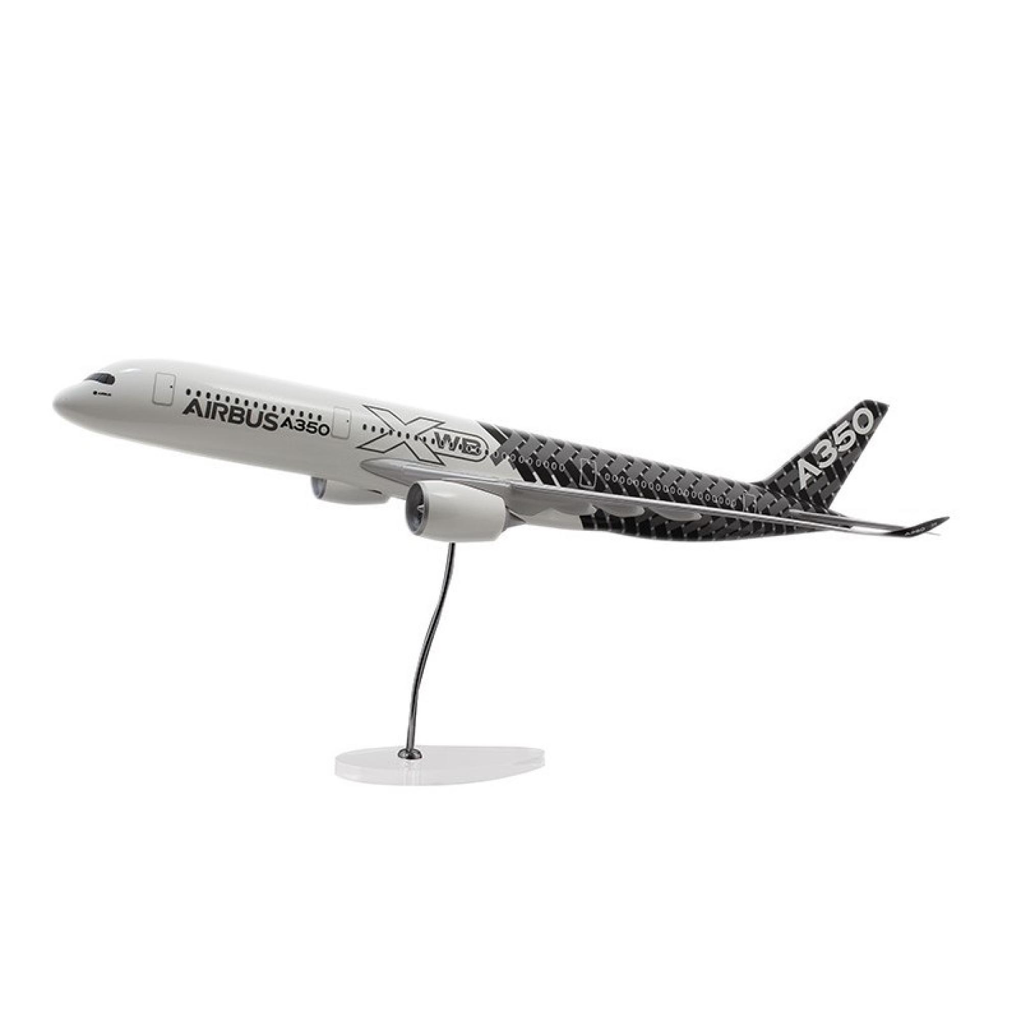 Airbus A350-900 XWB Carbon Livery Flugzeugmodell (1:100)