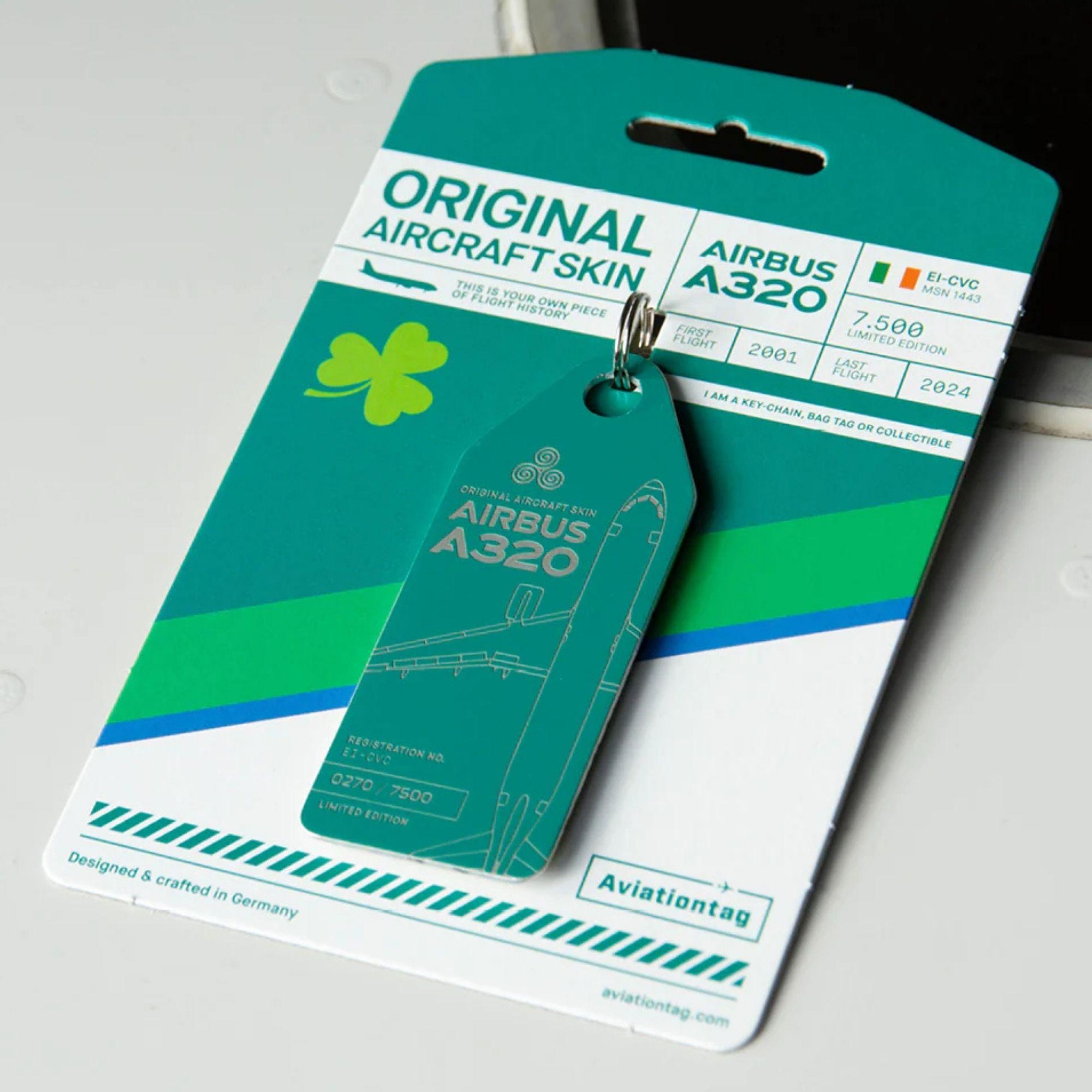 Aer Lingus Airbus A320 Grün Aviationtag