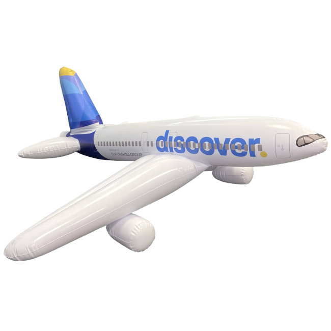 Aufblasbares Flugzeug DHL