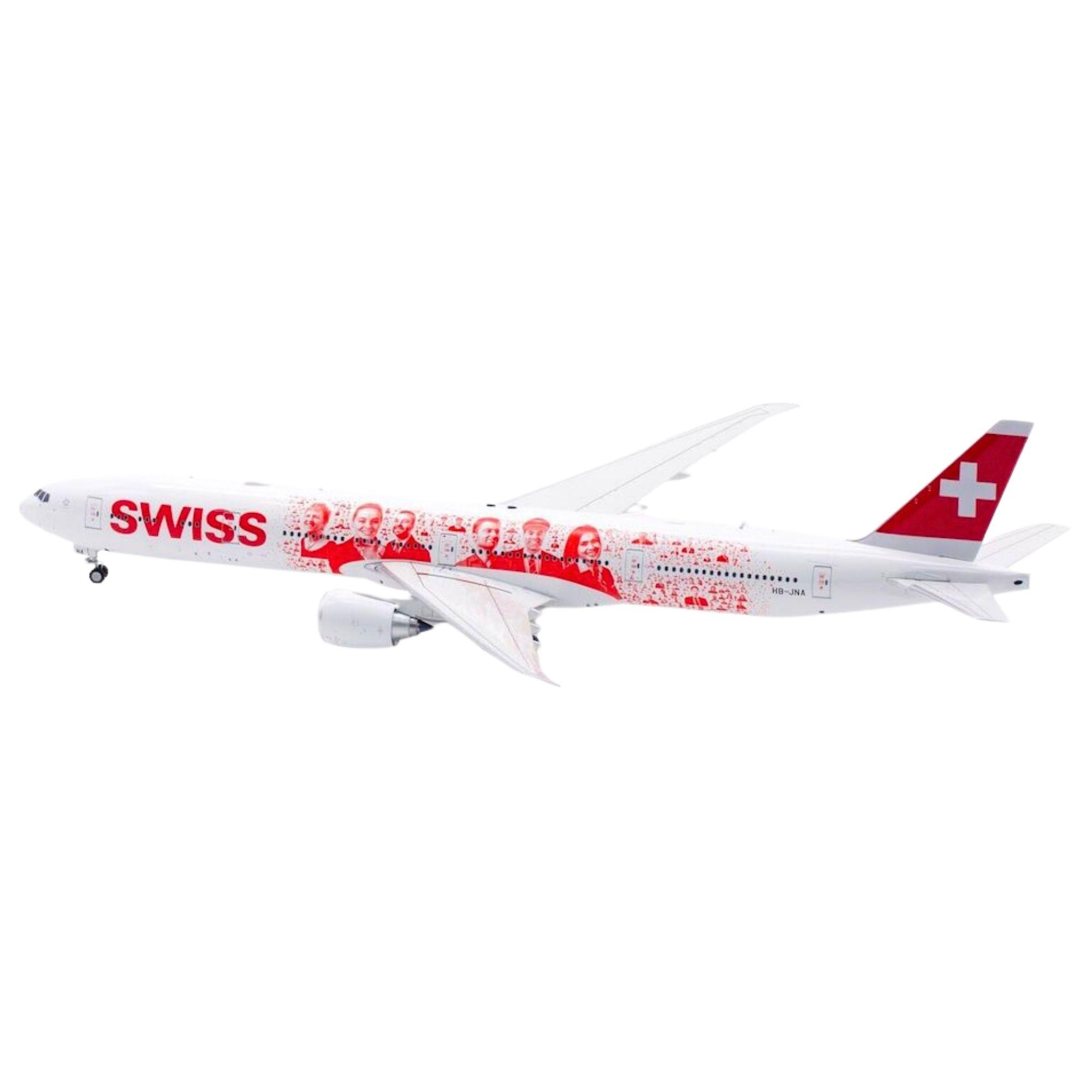 B-Models Flugzeugmodell Swiss International Air Lines Boeing 777-300ER "Faces of Swiss" (1:200)