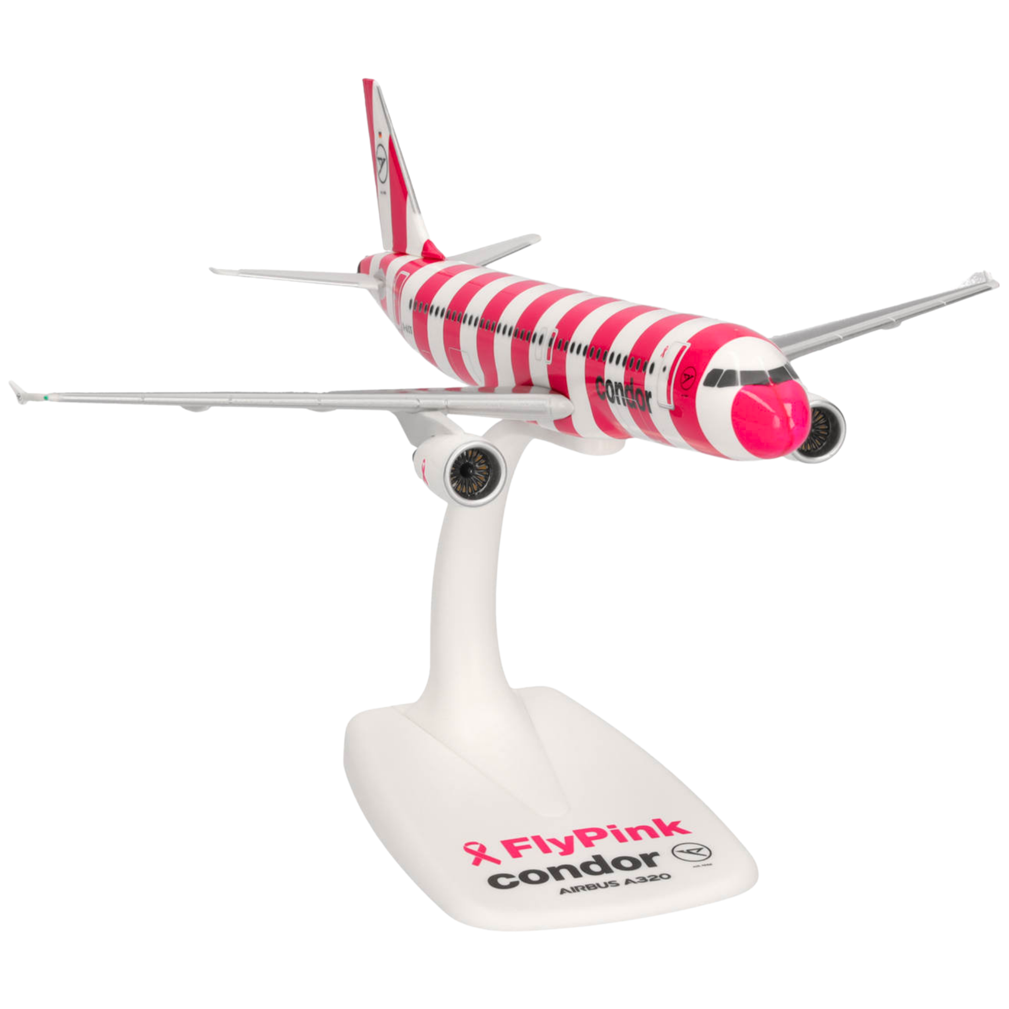 Condor Airbus A320 FlyPink Plane 1:200 Herpa Snap-Fit Flugzeugmodell