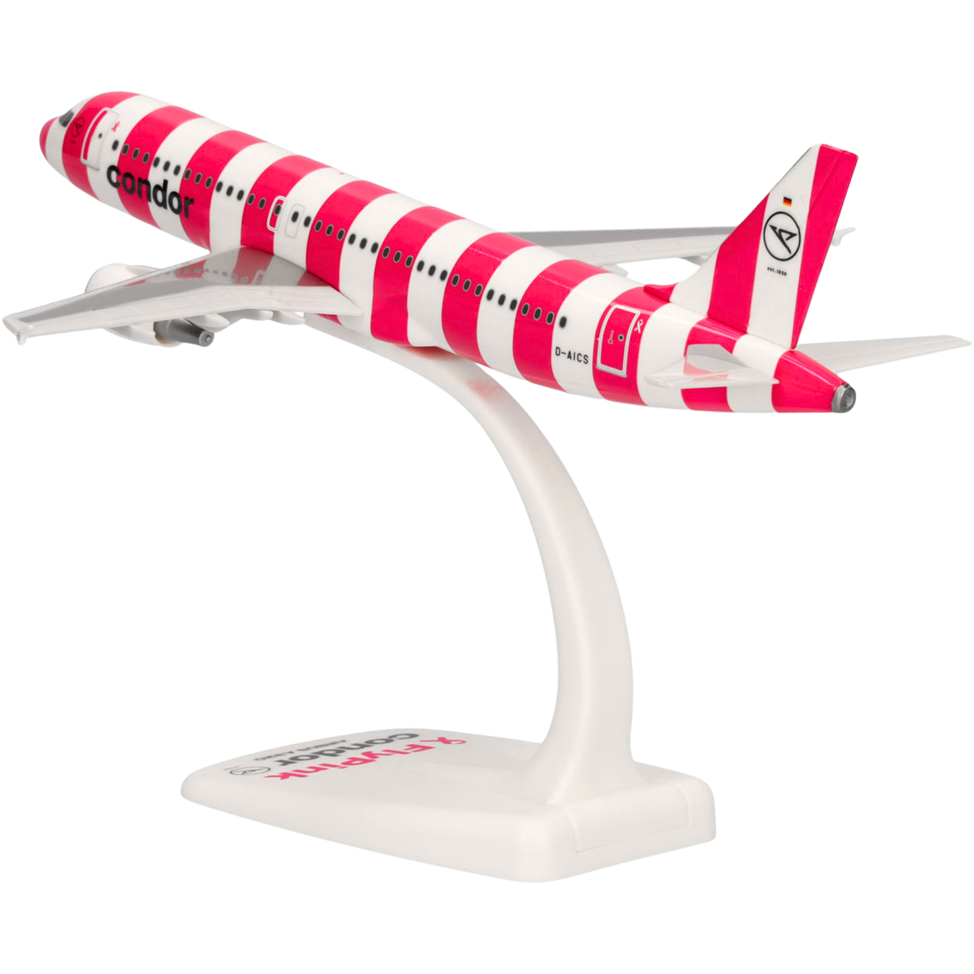 Condor Airbus A320 FlyPink Plane 1:200 Herpa Snap-Fit Flugzeugmodell