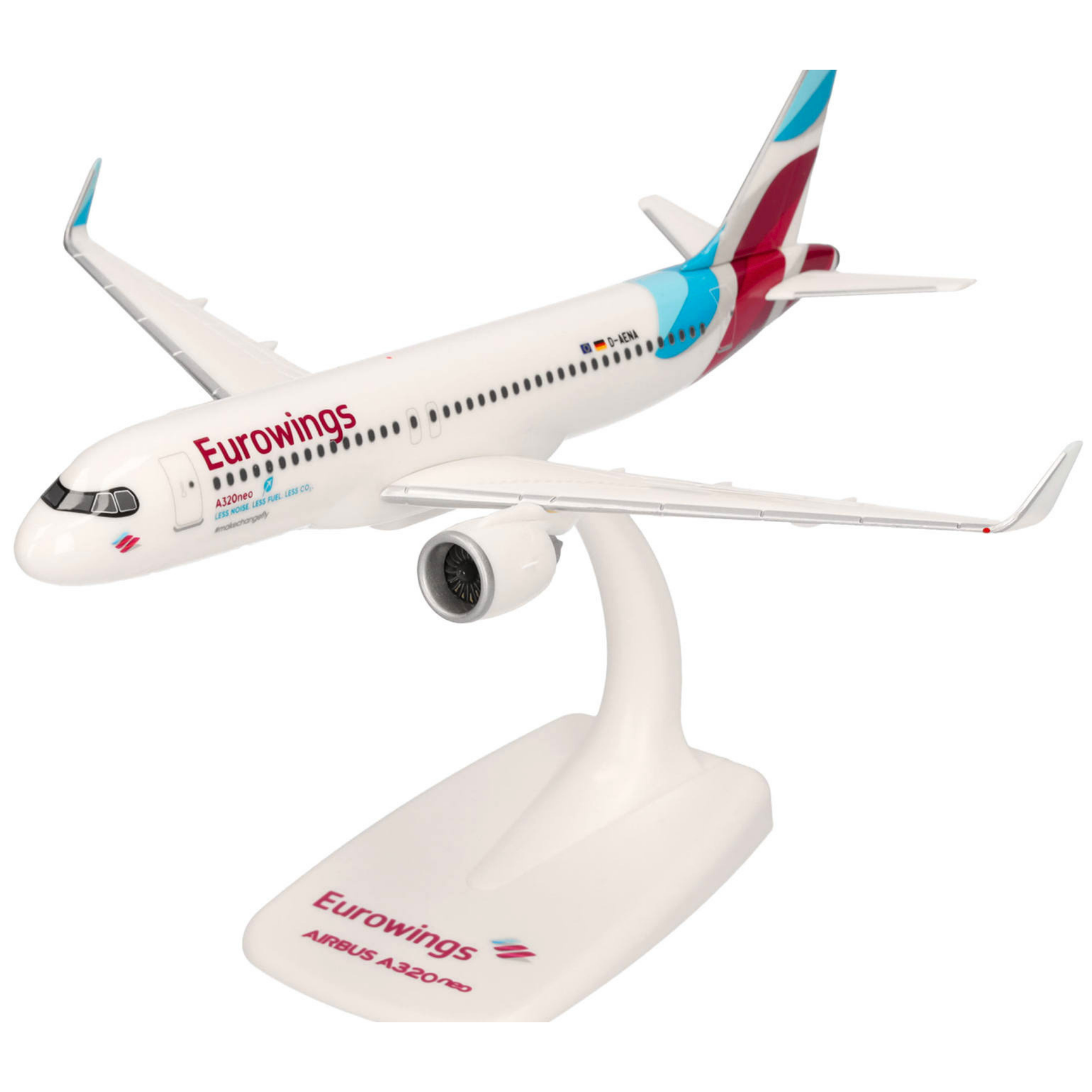Eurowings Airbus A320neo 1:200 Herpa Snap-Fit Flugzeugmodell