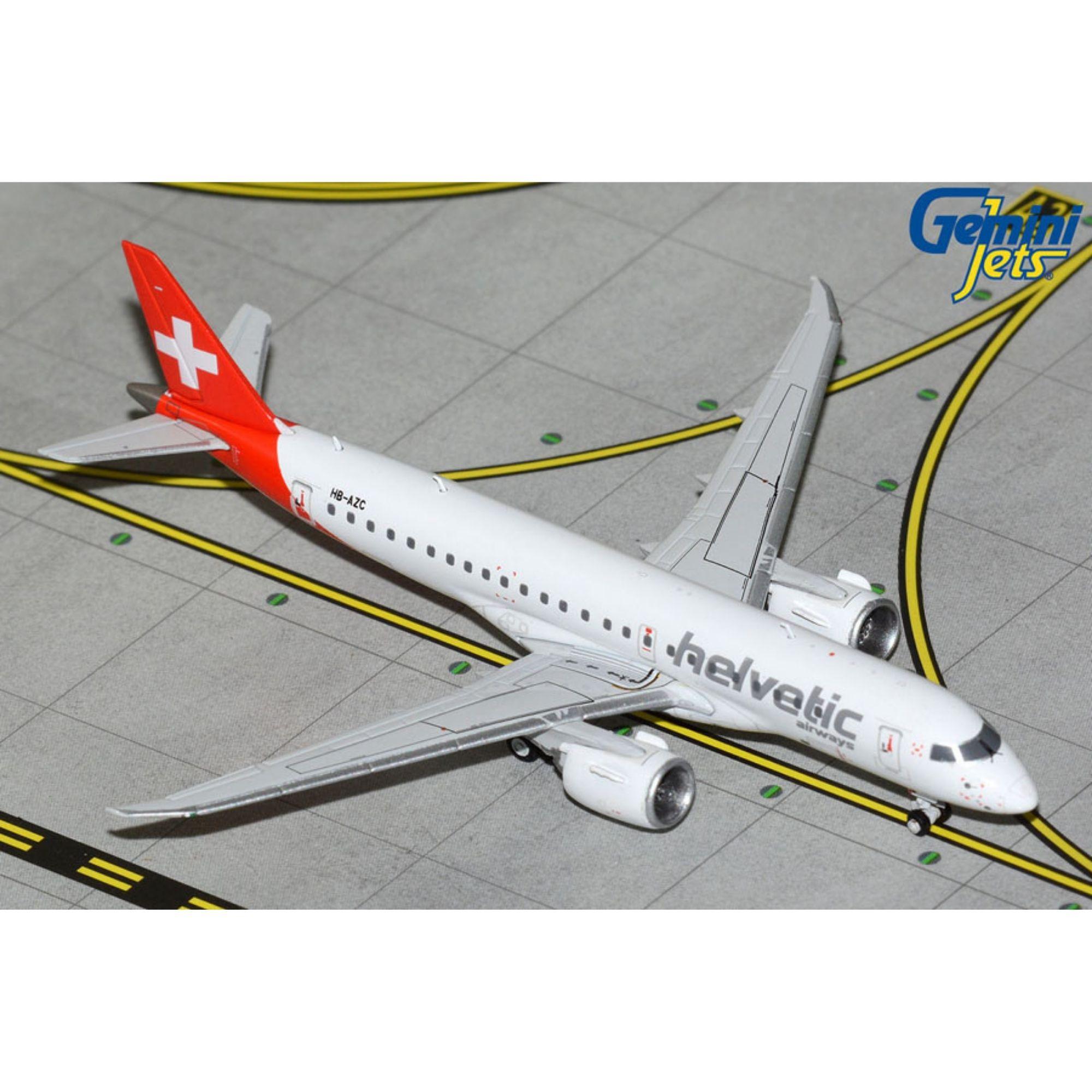 Helvetic Airways Embraer E190-E2 1:200 GeminiJets Flugzeugmodell