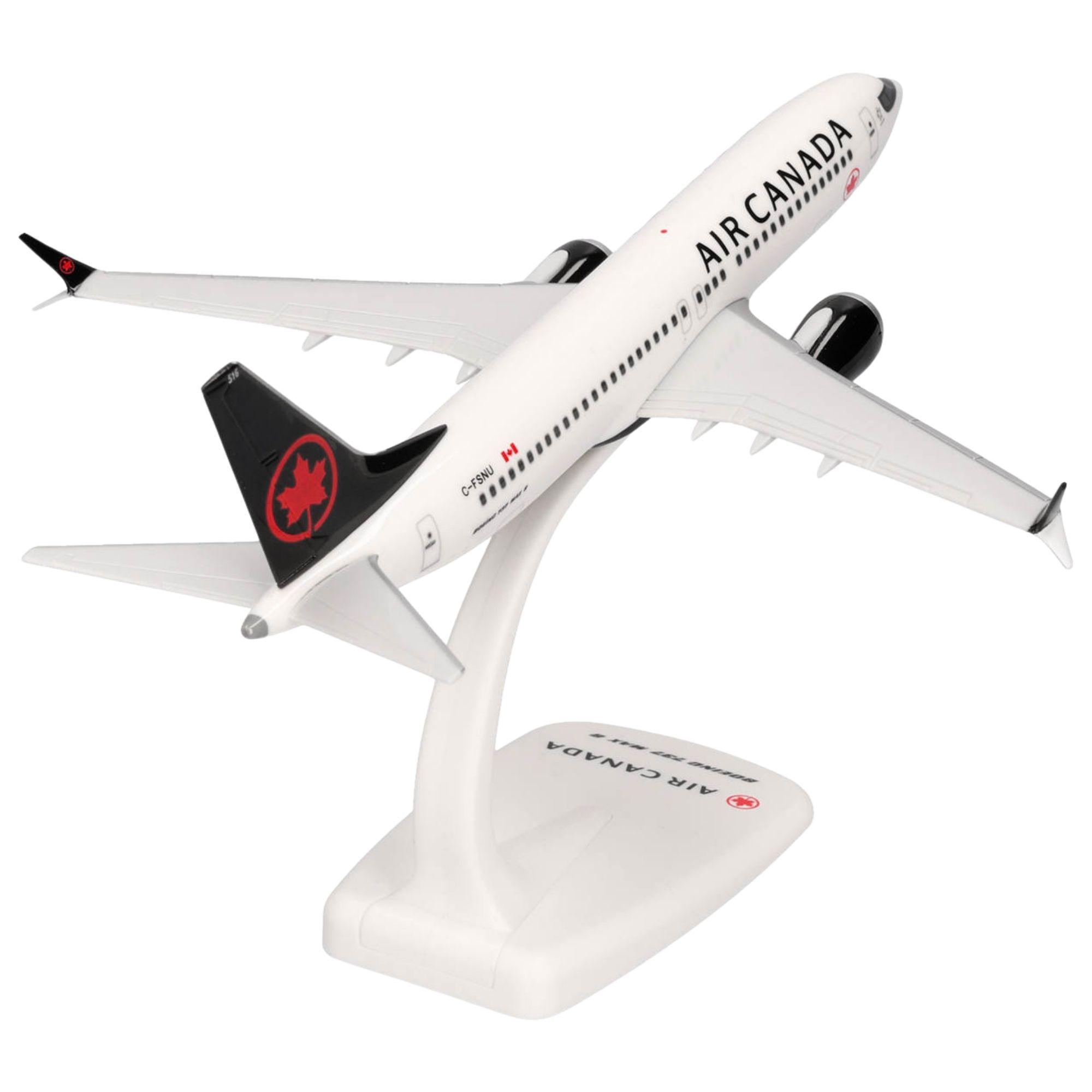 Herpa Snap-Fit Flugzeugmodell Air Canada Boeing 737 MAX 8 C-FSNU (1:200)