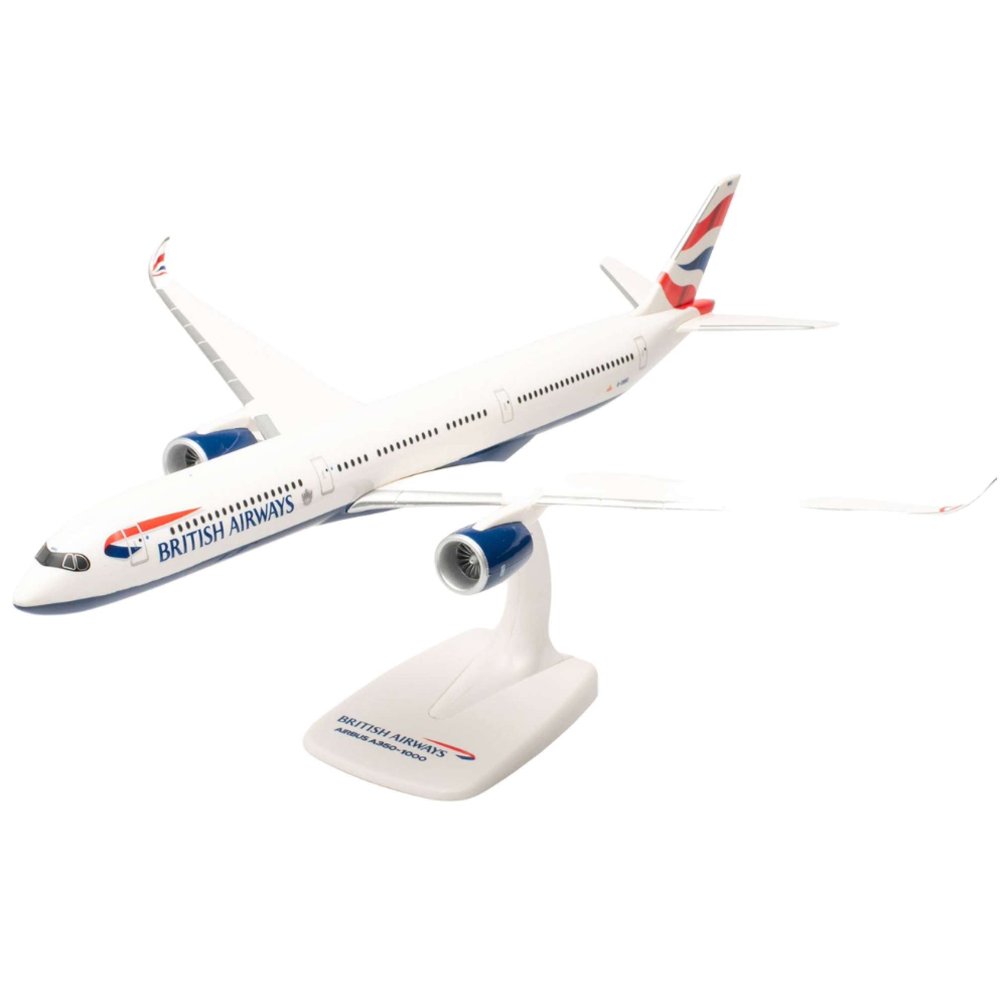 Herpa Snap-Fit Flugzeugmodell British Airways Airbus A350-1000 (1:200)