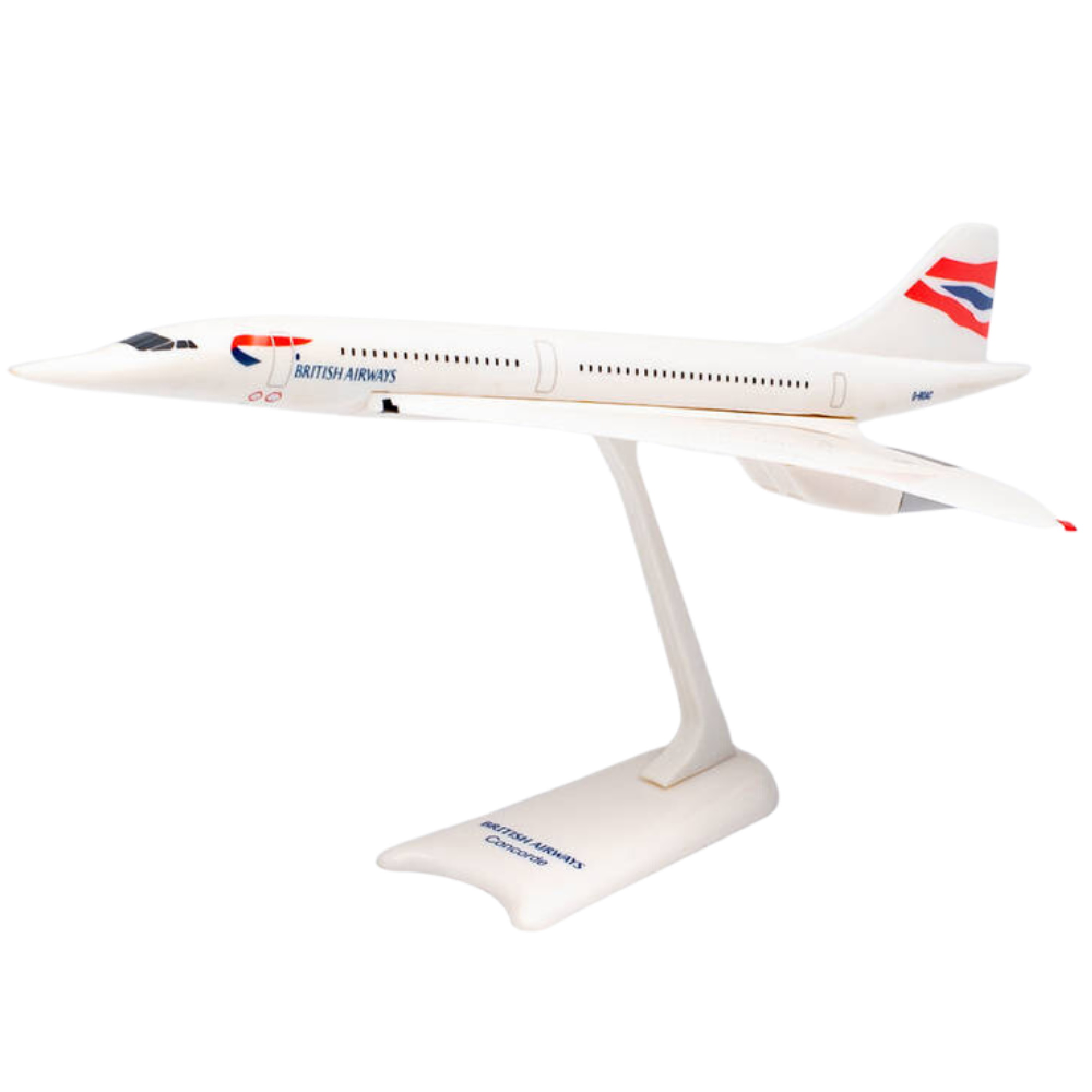 Herpa Snap-Fit Flugzeugmodell British Airways Concorde (1:250)