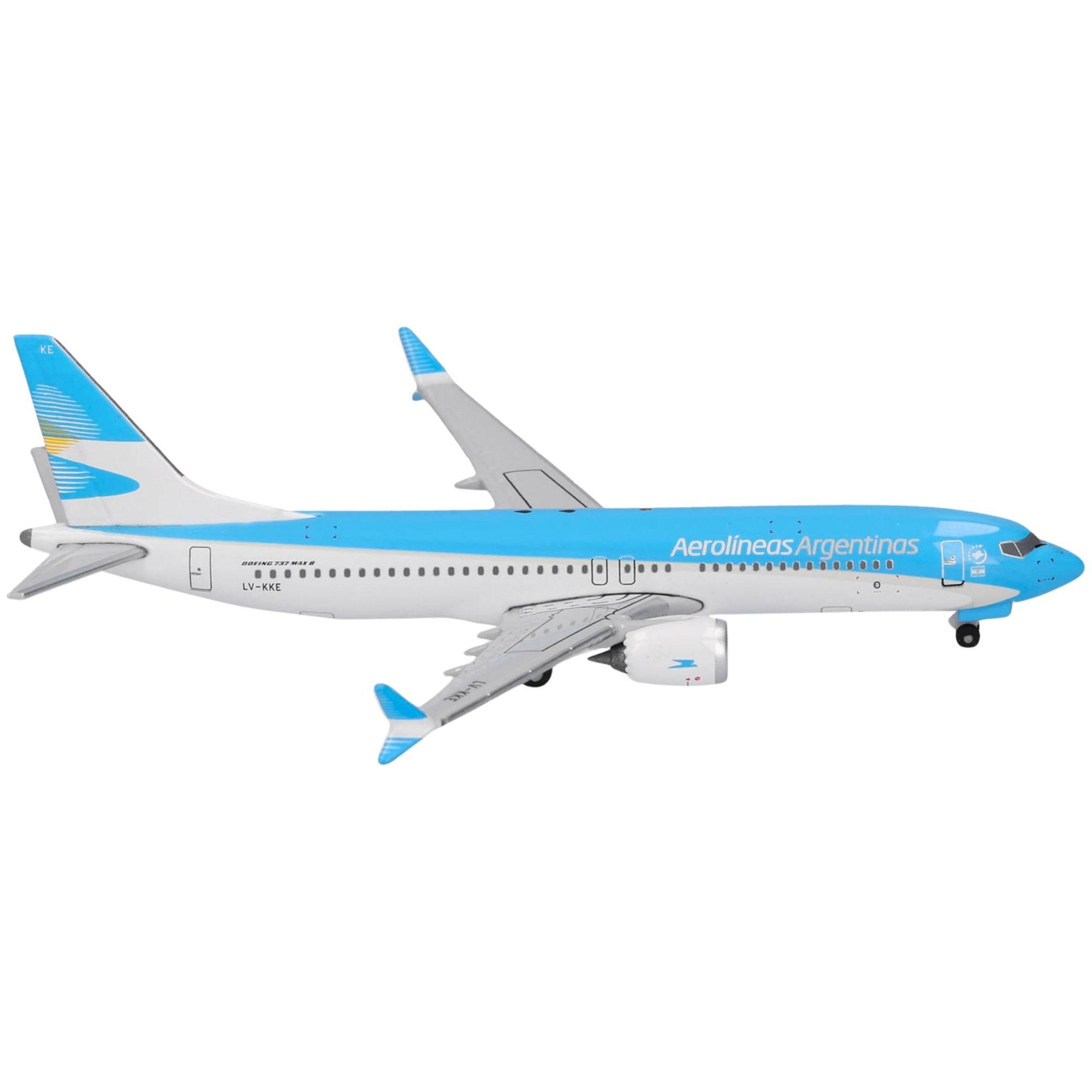 Herpa Wings Flugzeugmodell Aerolíneas Argentinas Boeing 737 Max 8 (1:500)