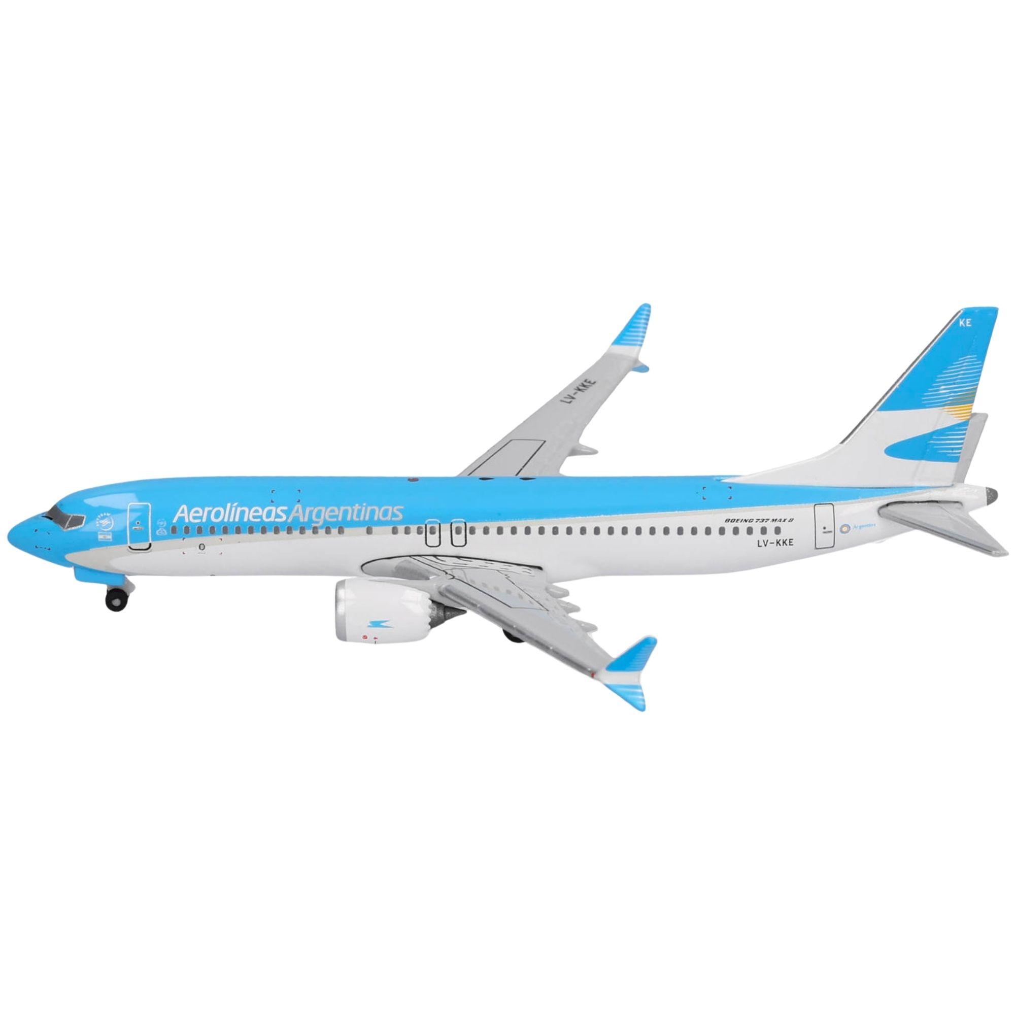 Herpa Wings Flugzeugmodell Aerolíneas Argentinas Boeing 737 Max 8 (1:500)