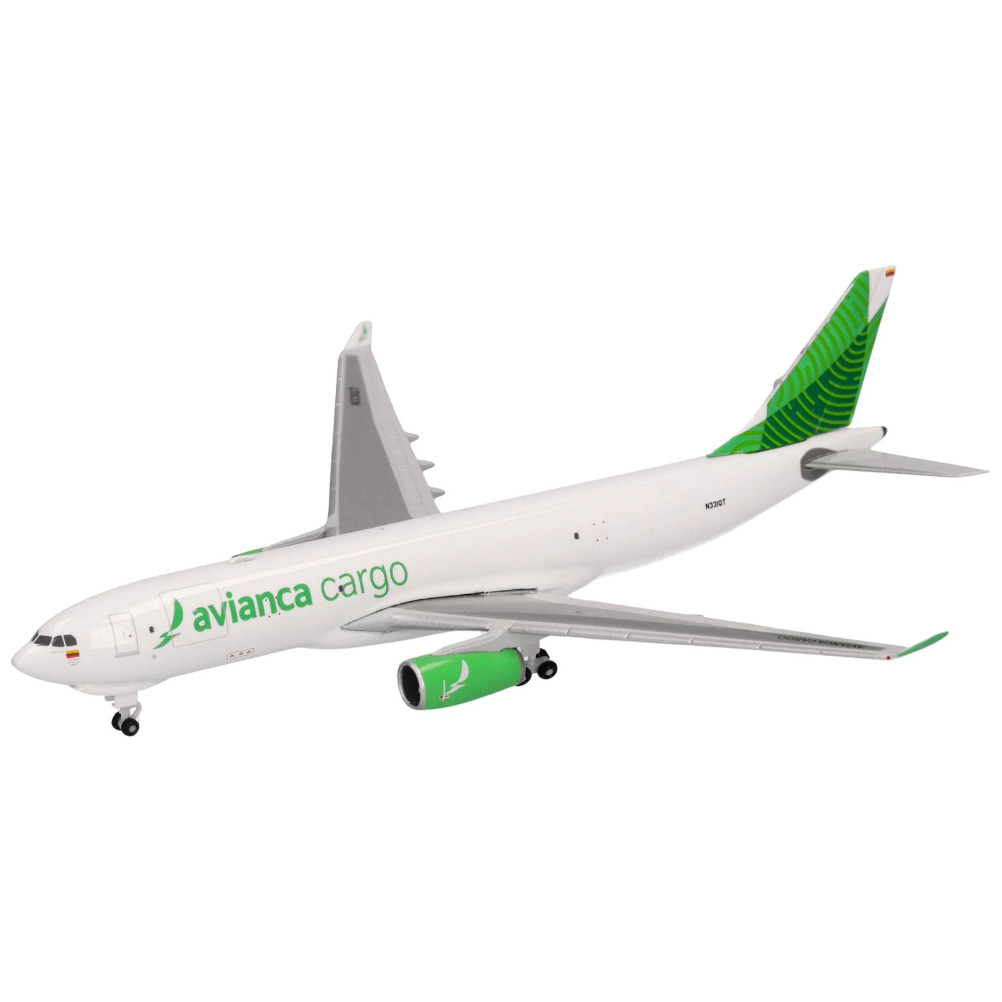 Herpa Wings Flugzeugmodell Avianca Cargo Airbus A330-200F N331QT Green Livery (1:500)