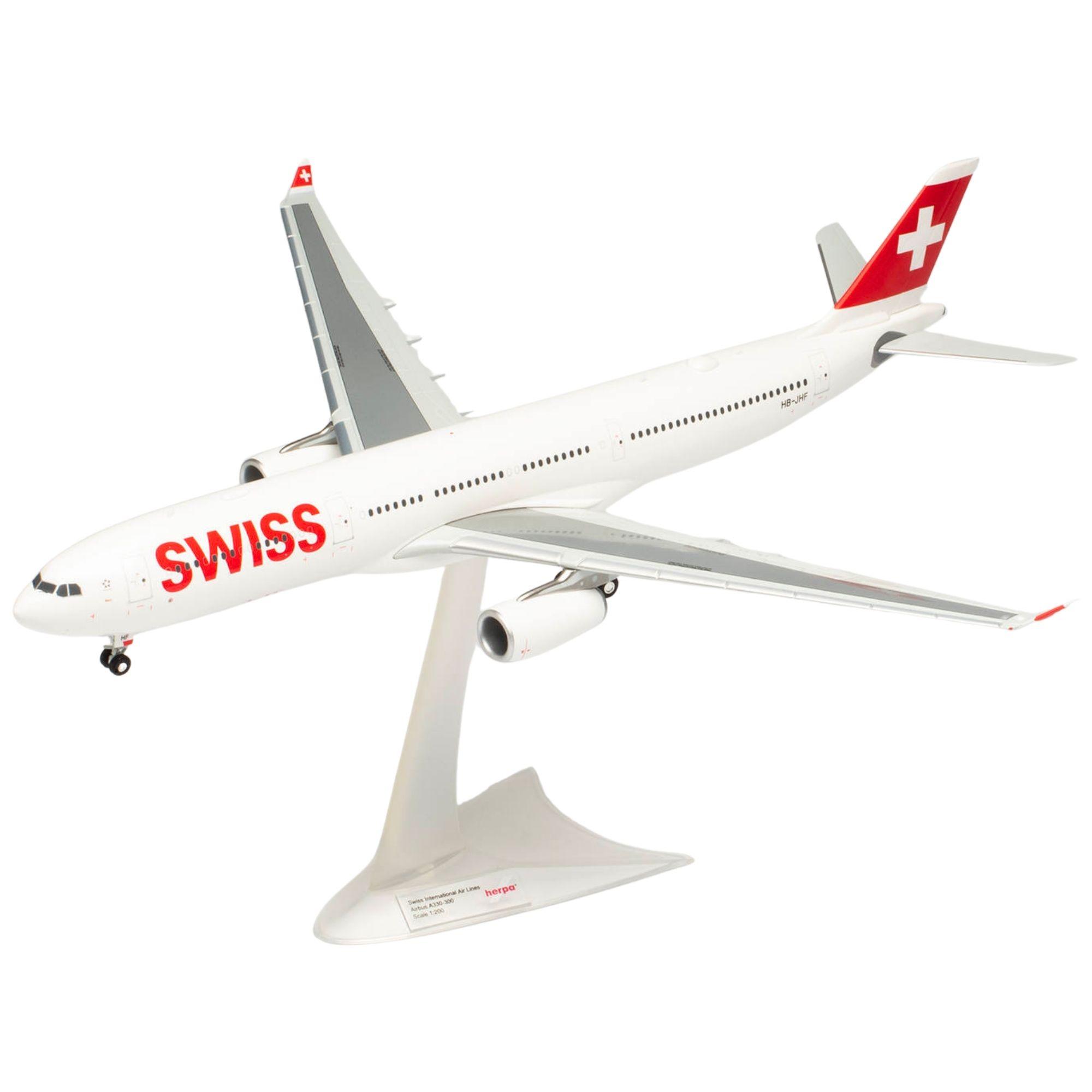 Herpa Wings Flugzeugmodell Swiss International Air Lines Airbus A330-300 (1:200)