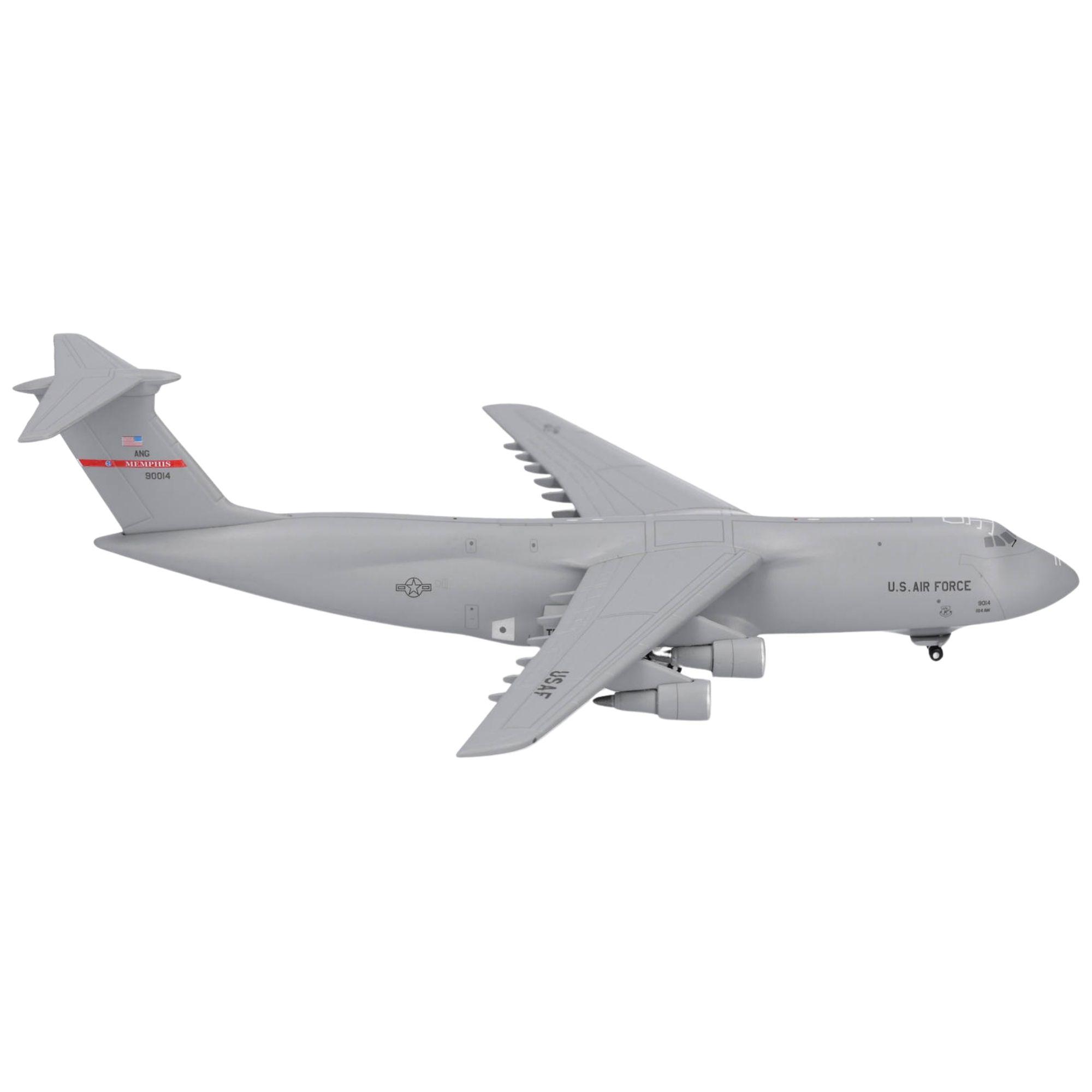 Herpa Wings Flugzeugmodell U.S. Air Force Lockheed C-5A Galaxy 69-0014 Tennessee Air National Guard (1:500)