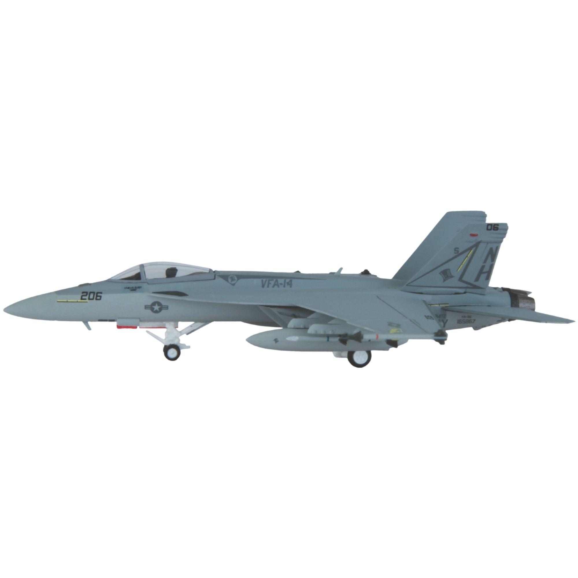 Hogan Flugzeugmodell U.S. Navy McDonnell Douglas F/A-18E Hornet Tophatters (1:200)