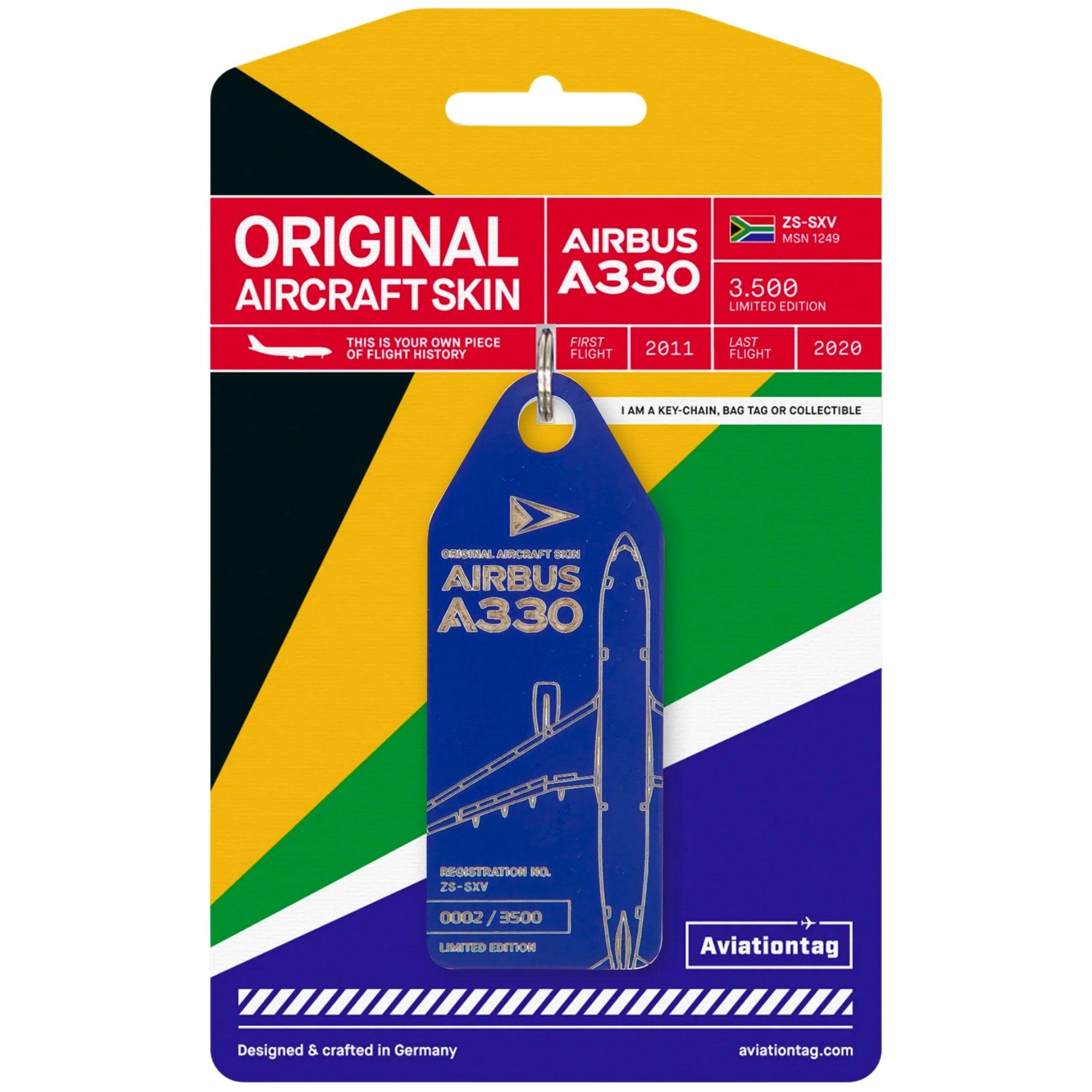 South African Airways Airbus A330 ZS-SXV Aviationtag