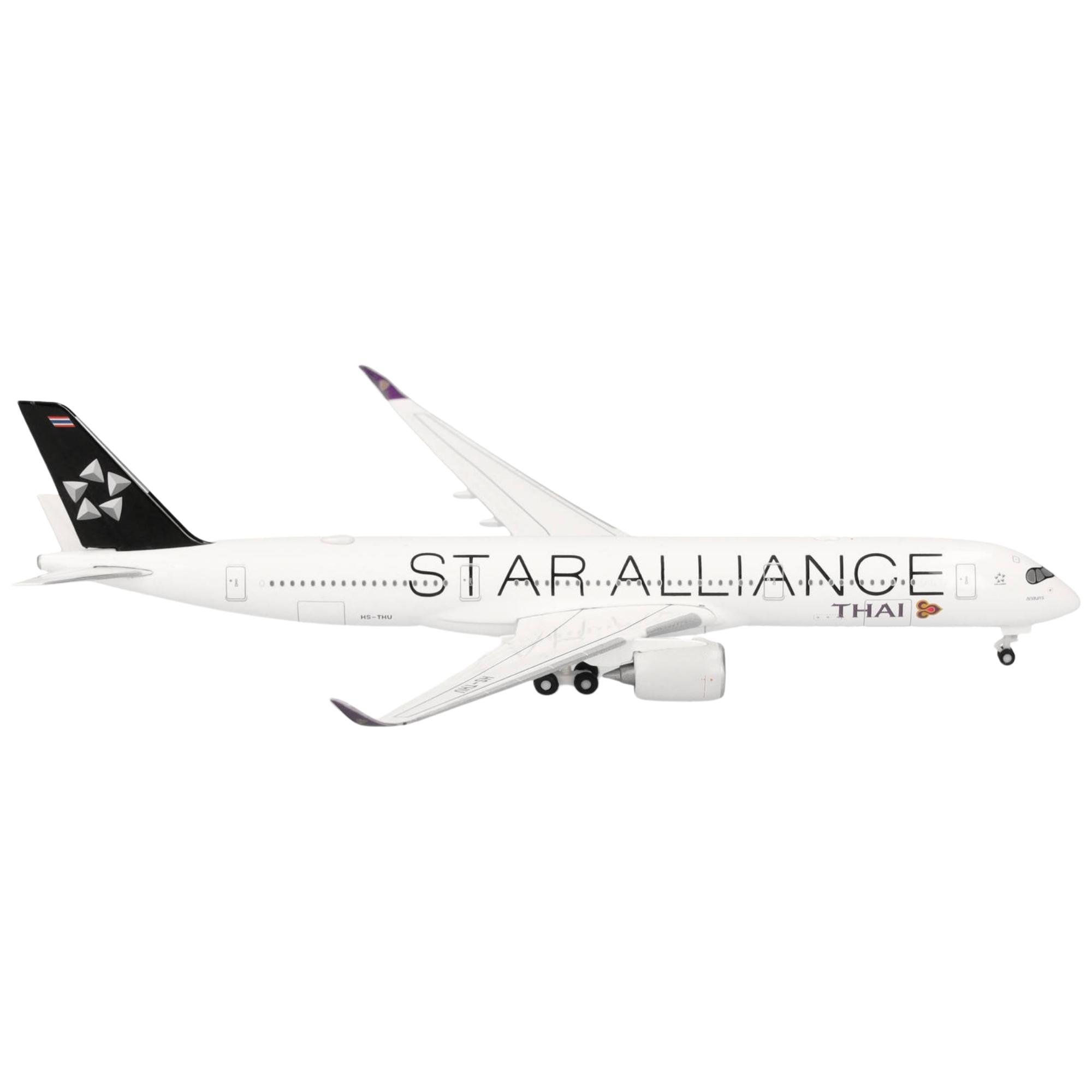 Thai Airways Airbus A350-900 1:500 Herpa Wings Flugzeugmodell
