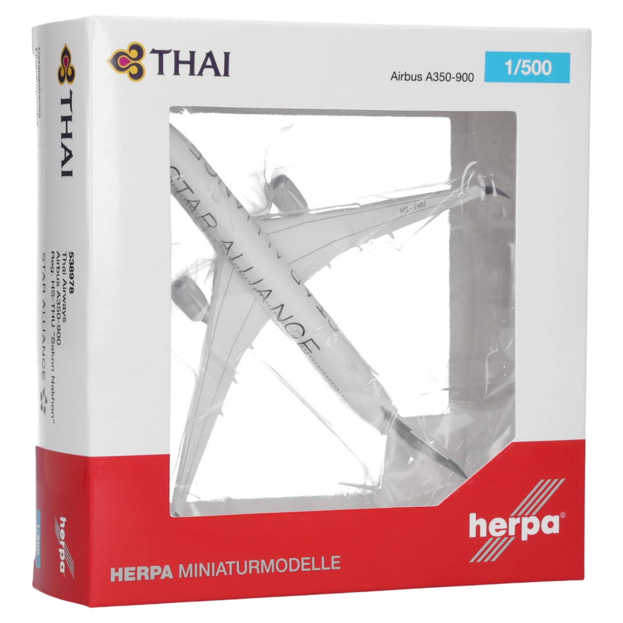Thai Airways Airbus A350-900 1:500 Herpa Wings Flugzeugmodell