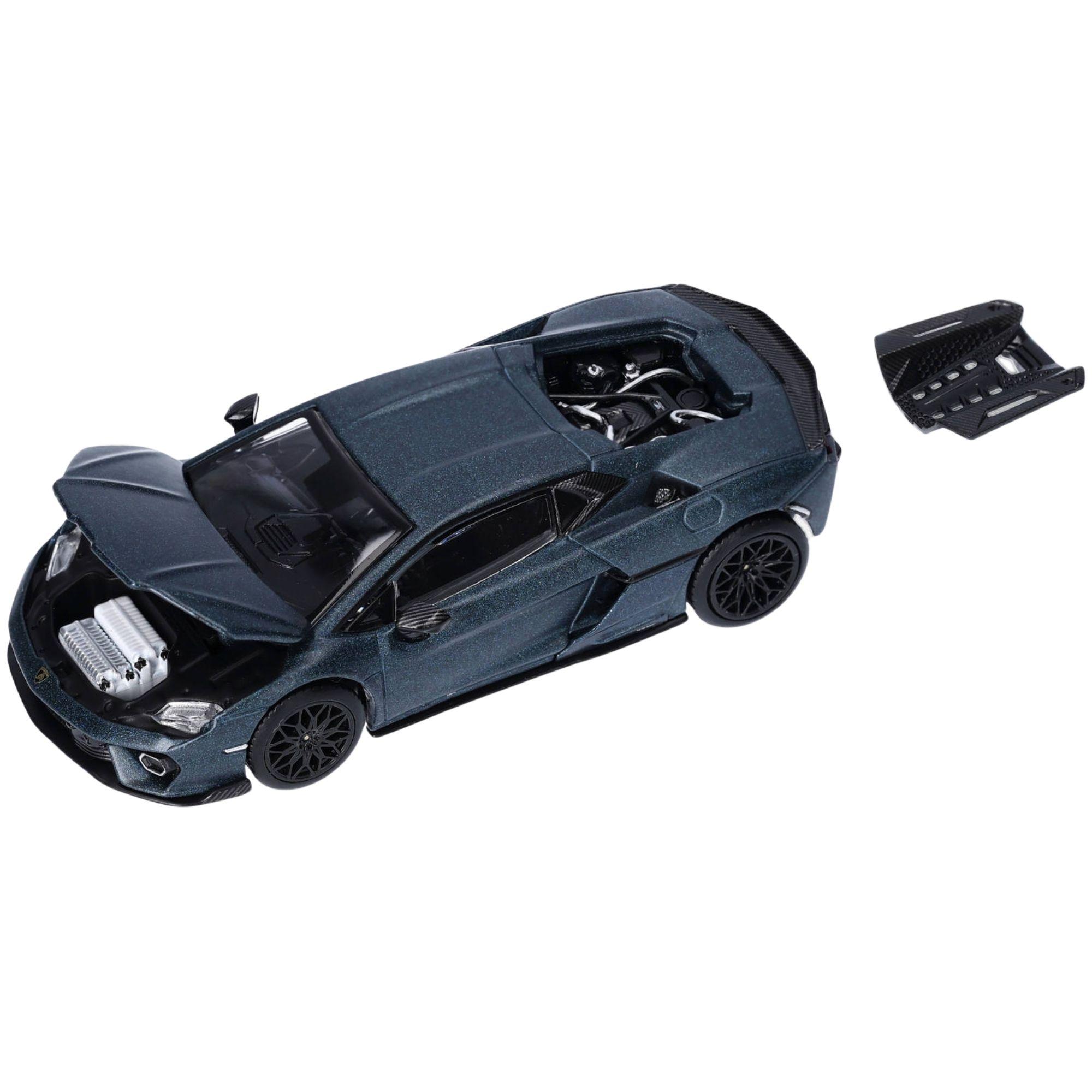 Trends Hobby Modellauto Lamborghini Temerario mattblau (1:64)
