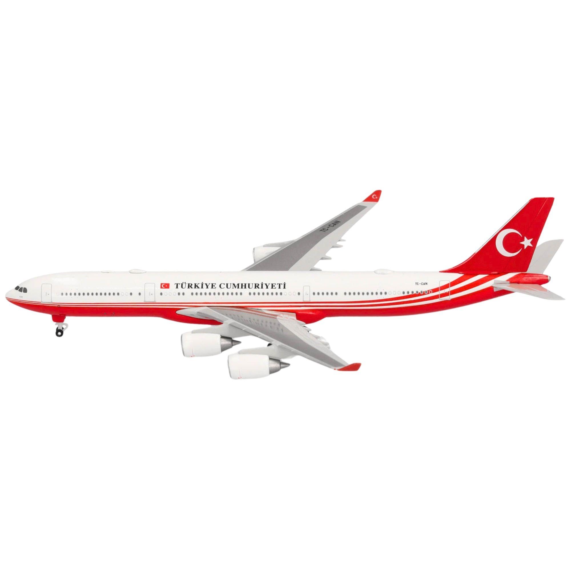 Turkey Government Airbus A340-500 1:500 Herpa Wings Flugzeugmodell