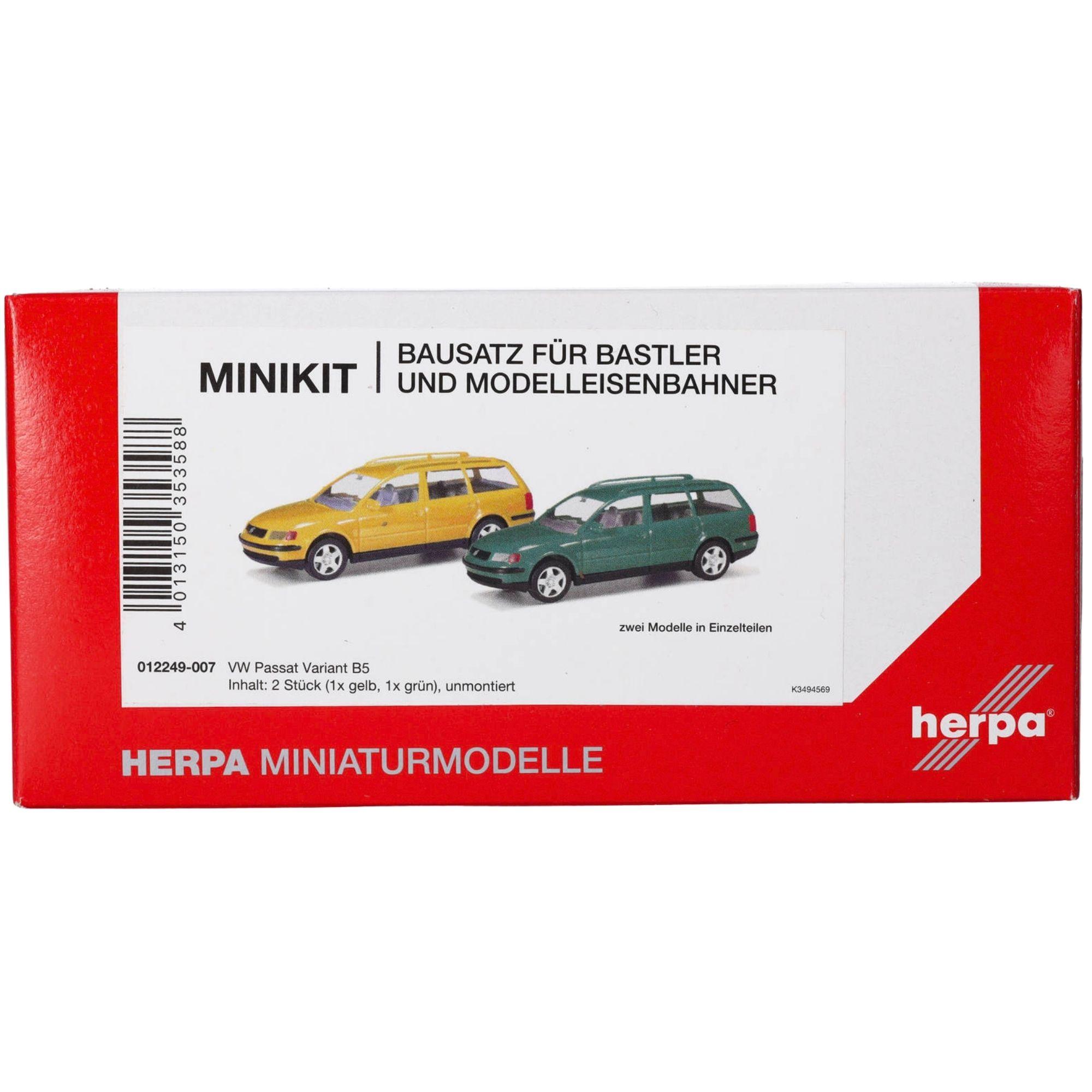 Volkswagen VW Passagt Variante B5 2 Stück 1:87 MiniKit Herpa